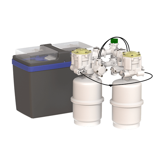Waterverzachter Hydrosoft 200B zijaanzicht