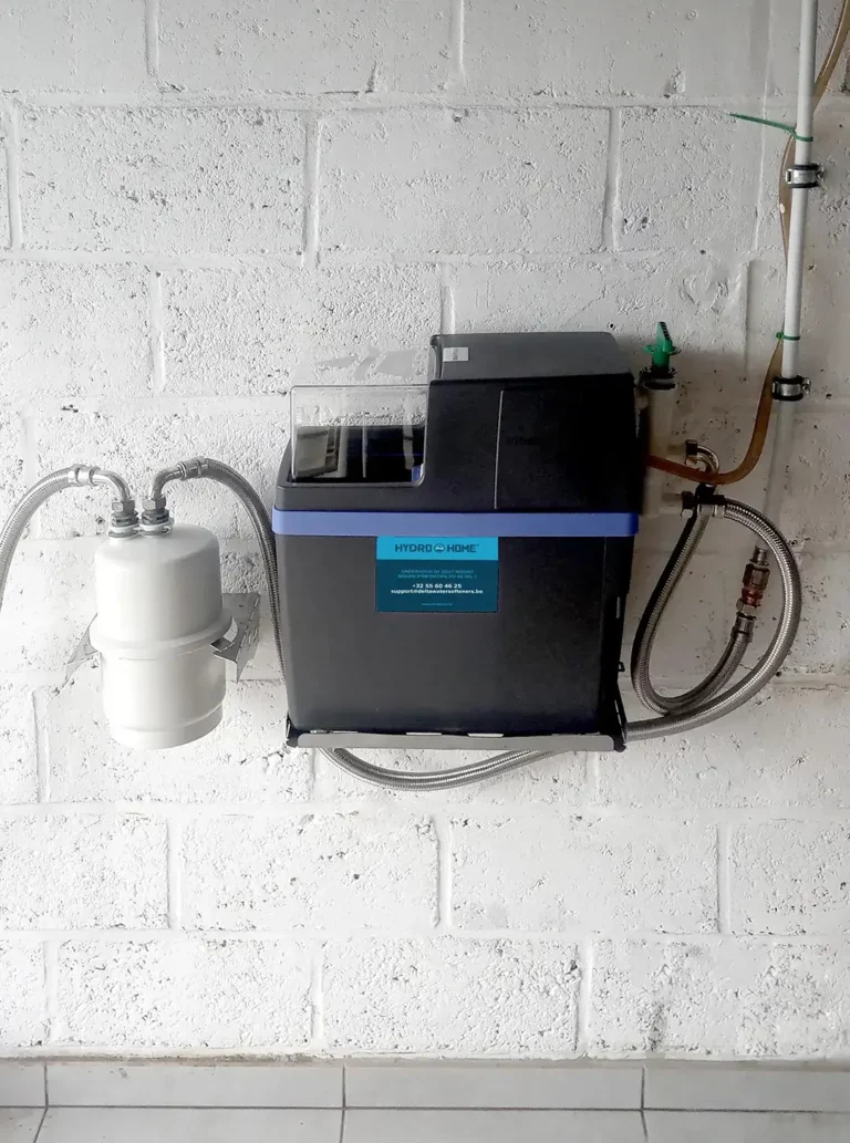 hydro@home device mounted on wall 2